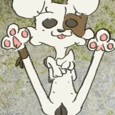 ditsy dog (b ninja) created by piina