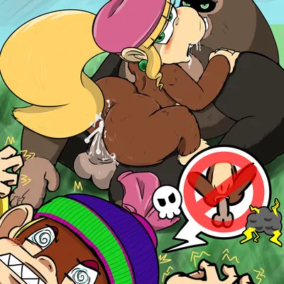 dixie kong, tiny kong (donkey kong (series), nintendo) created by fapmasterflex