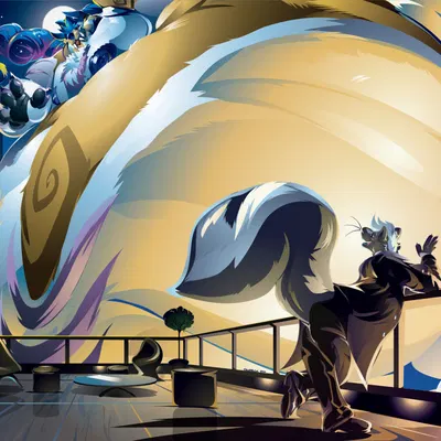 djermengandre (character), ray rhythmus created by kindofabigseal