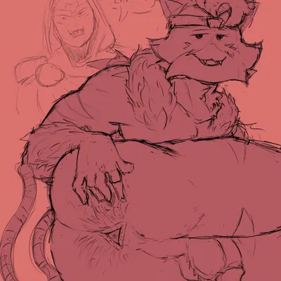 doctor doom, meowscles, meowtooth (epic games, fortnite) created by radiumraccoon