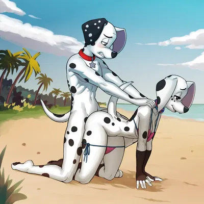 dolly (101 dalmatians), dylan (101 dalmatians) (101 dalmatian street, 101 dalmatians) created by diacordst
