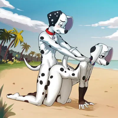 dolly (101 dalmatians), dylan (101 dalmatians) (101 dalmatian street, 101 dalmatians) created by diacordst