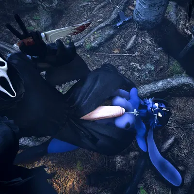 domi (domi3d), ghostface (scream) (dead by daylight, scream (films)) created by juicyducksfm