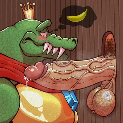donkey kong (character), king k. rool (donkey kong (series), nintendo) created by posstype