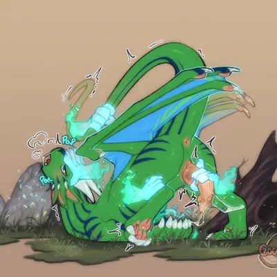 dracix (european mythology, mythology) created by cocodrops (artist)