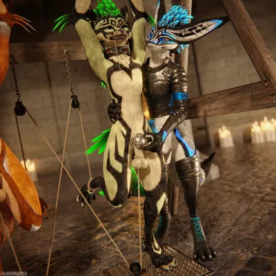 dragonplayer (character), dusty foxwood (dusty0071), mondsikel (character) created by dragonplayer