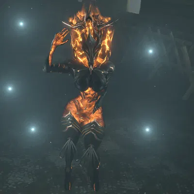 ember (warframe), ember heirloom (warframe) (digital extremes, tencent) created by fmrenderin