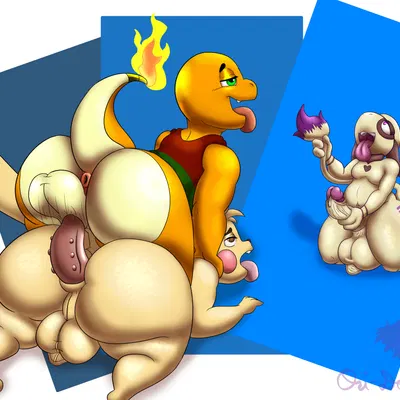 ero (erobos), hadou (satsui-n0-had0u), ori (ori-doggo) (nintendo, pokemon) created by ori-doggo