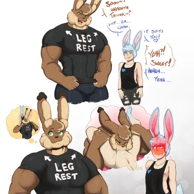 evan (bouncingbunnyboy), mocha latte love created by sabbasarts