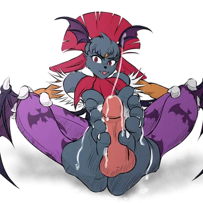 fan character, fang the weavile, gambit the scrafty (capcom, darkstalkers) created by nomoar