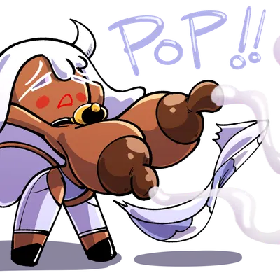 fan character, milkin cookie (cookie run, devsisters) created by sachasketchy