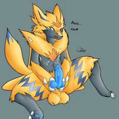 fan character, pulsar (cyber comet) (nintendo, pokemon) created by cyber comet