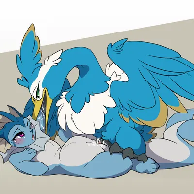 fan character, thunk (gyro), vespa (quench) (nintendo, pokemon) created by ashley-arctic-fox