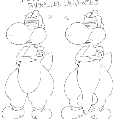 fan character, tj "henry" yoshi (mario bros, nintendo) created by roccorox