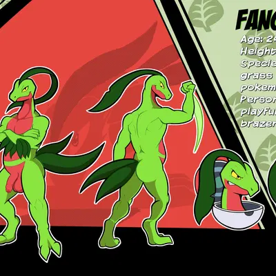 fang (themusicalhusky) (nintendo, pokemon) created by voltek