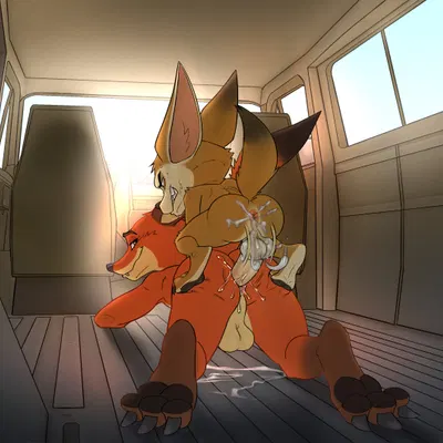 finnick (zootopia), nick wilde (disney, zootopia) created by seyrmo