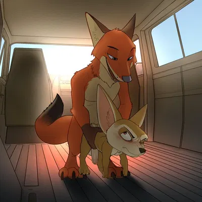 finnick (zootopia), nick wilde (disney, zootopia) created by seyrmo