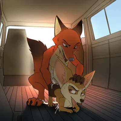 finnick (zootopia), nick wilde (disney, zootopia) created by seyrmo