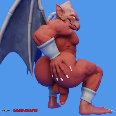 firebrand (capcom, demon's crest) created by camseven