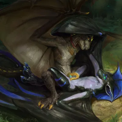 firondraak, slash0x (character) (european mythology, mythology) created by killioma