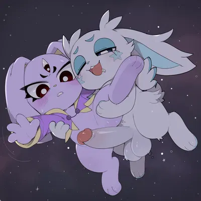 fluff (kekitopu), gem (kekitopu) created by zsloth