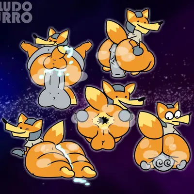 fox mccloud (nintendo, something about) created by pelnsfw