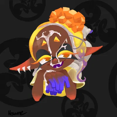 frye (splatoon) (nintendo, splatoon) created by hexanne