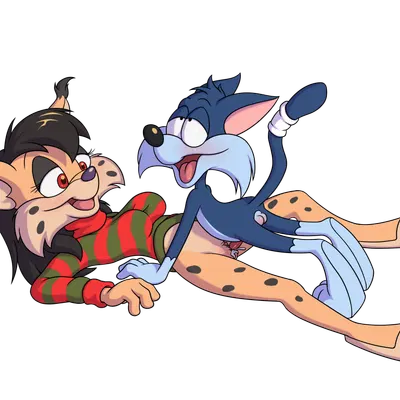 furrball (tiny toon adventures, warner brothers) created by minum
