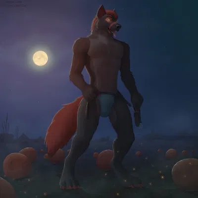 fury (furythewolf) (halloween, mythology) created by virtyalfobo