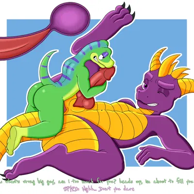 gex the gecko, spyro (activision, gex (series)) created by itsme hilo