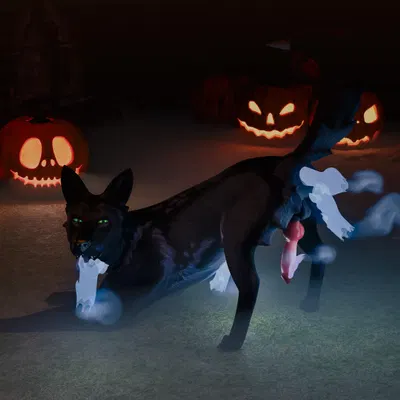 ghost gravestone (daren476) (halloween) created by kaerfflow