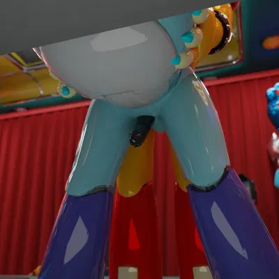 glamrock bonnie (fnaf), glamrock freddy (five nights at freddy's, five nights at freddy's: security breach) created by sfys