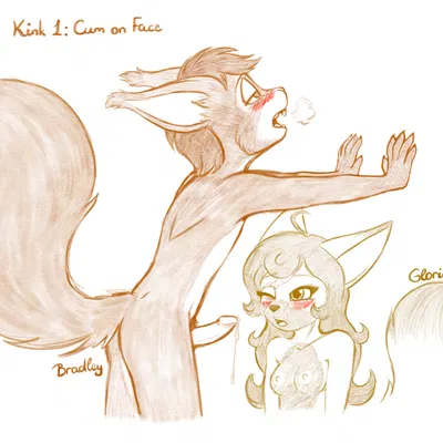gloria (aquariusfox) (kinktober) created by mancoin