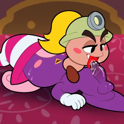 goombella, vivian (mario) (mario bros, nintendo) created by obscurabuns