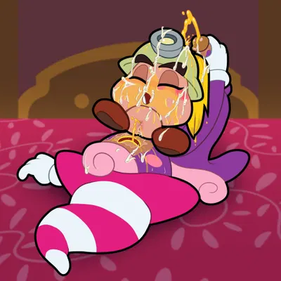 goombella, vivian (mario) (mario bros, nintendo) created by obscurabuns