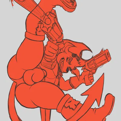 gremile 'hotshot' (kings of hell) created by shishibro