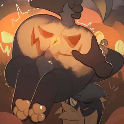 griff (caramelcurves) (halloween) created by nekosteck