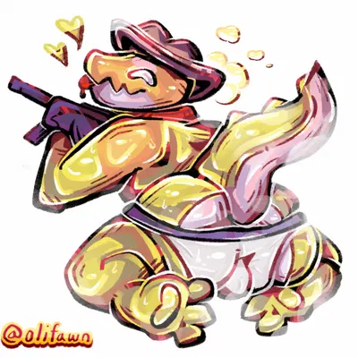 gummigoo (tadc) (glitch productions, the amazing digital circus) created by olifawn