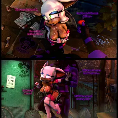 gydablark, rouge the bat (sega, sonic the hedgehog (series)) created by gdbr-1