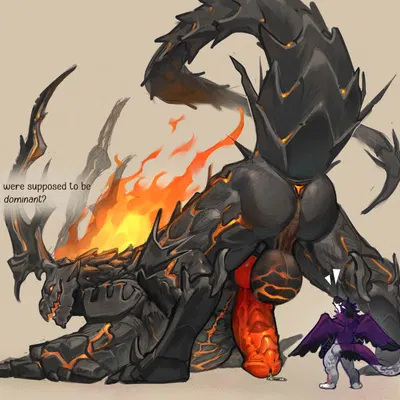 hakawne, ifrit (final fantasy), ifrit (final fantasy xvi) (final fantasy, final fantasy xvi) created by deaddragonp