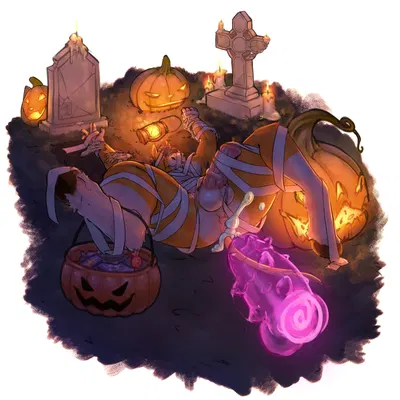 halloween created by gabsy666