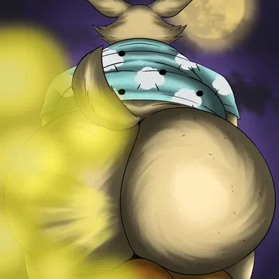 harry the werewolf (halloween, mythology) created by sunflower fox