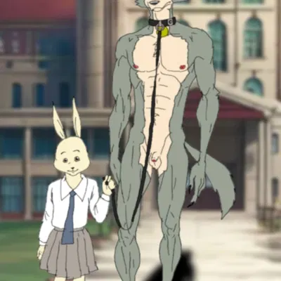 haru (beastars), legoshi (beastars) (beastars) created by secretrac