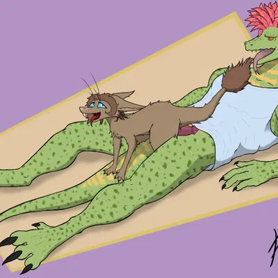 hector (flare raptor), zelly (flare raptor) (out-of-placers) created by flare raptor