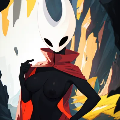 hornet (hollow knight) (hollow knight (franchise), team cherry) created by alcholoicidiot