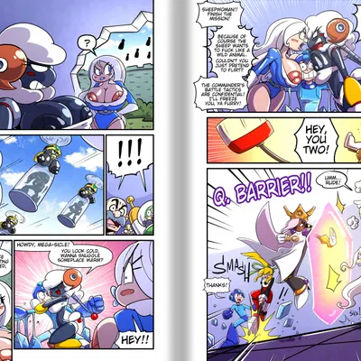 ice man (mega man), mega man (character), roll (mega man) (capcom, mega man (series)) created by sachasketchy