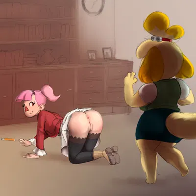 isabelle (animal crossing), villager (animal crossing) (animal crossing, nintendo)