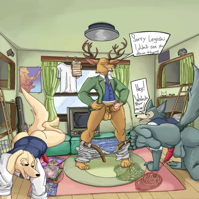 jack (beastars), legoshi (beastars), louis (beastars) (beastars) created by psybernetic