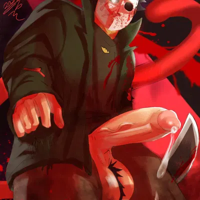 jason voorhees, maeka (tabascomilk) (friday the 13th (series), halloween) created by tabascomilk