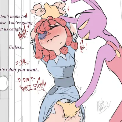 jax (tadc), ragatha (tadc) (glitch productions, the amazing digital circus) created by potatonebula